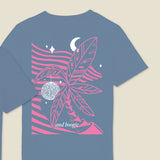 Live Kind Stay Wild & Boogie! Cool Blue T-Shirt