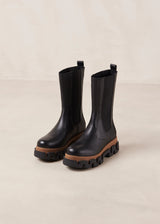 Anastasia Nutty Black Boots