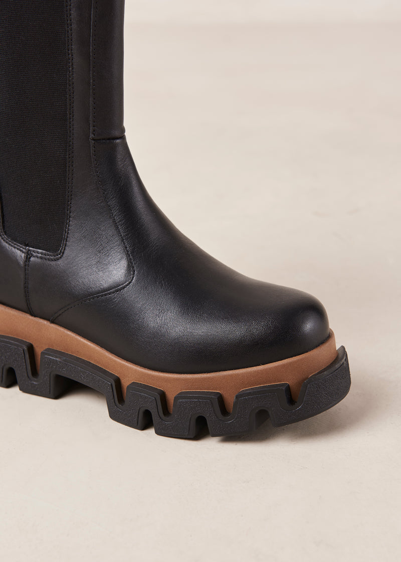 Anastasia Nutty Black Boots