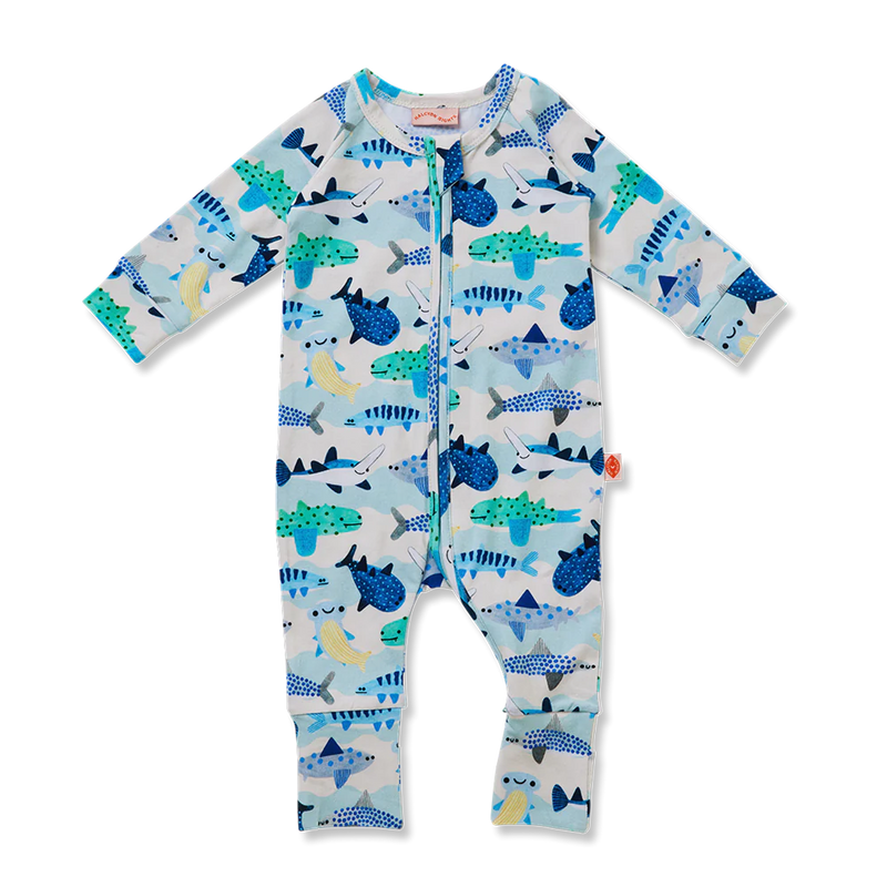 Fintastic  - Long Sleeve Zip Suit