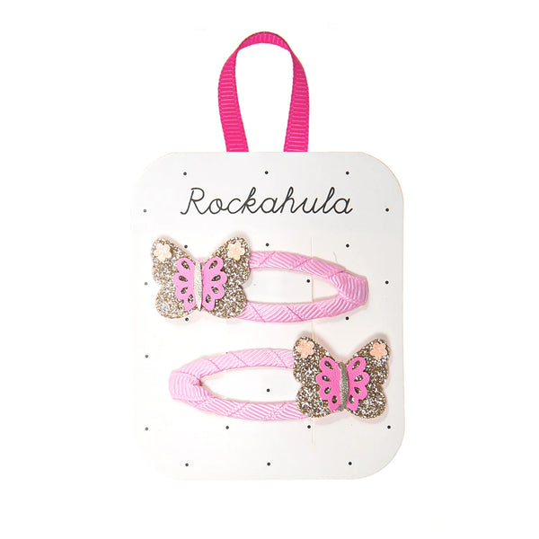 Bright Butterfly Clips