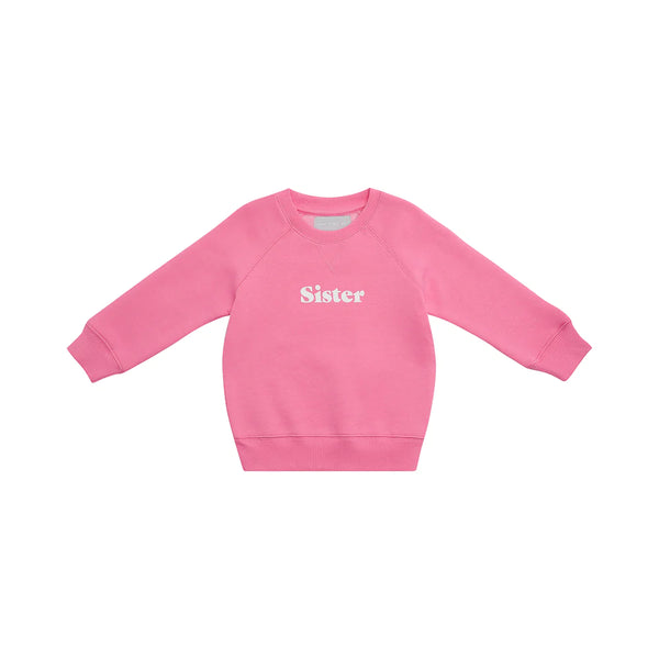 Hot Pink 'Sister' Sweatshirt