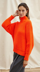 Selma Sweater - Tangerine