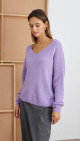 Hailey Sweater - Lilac