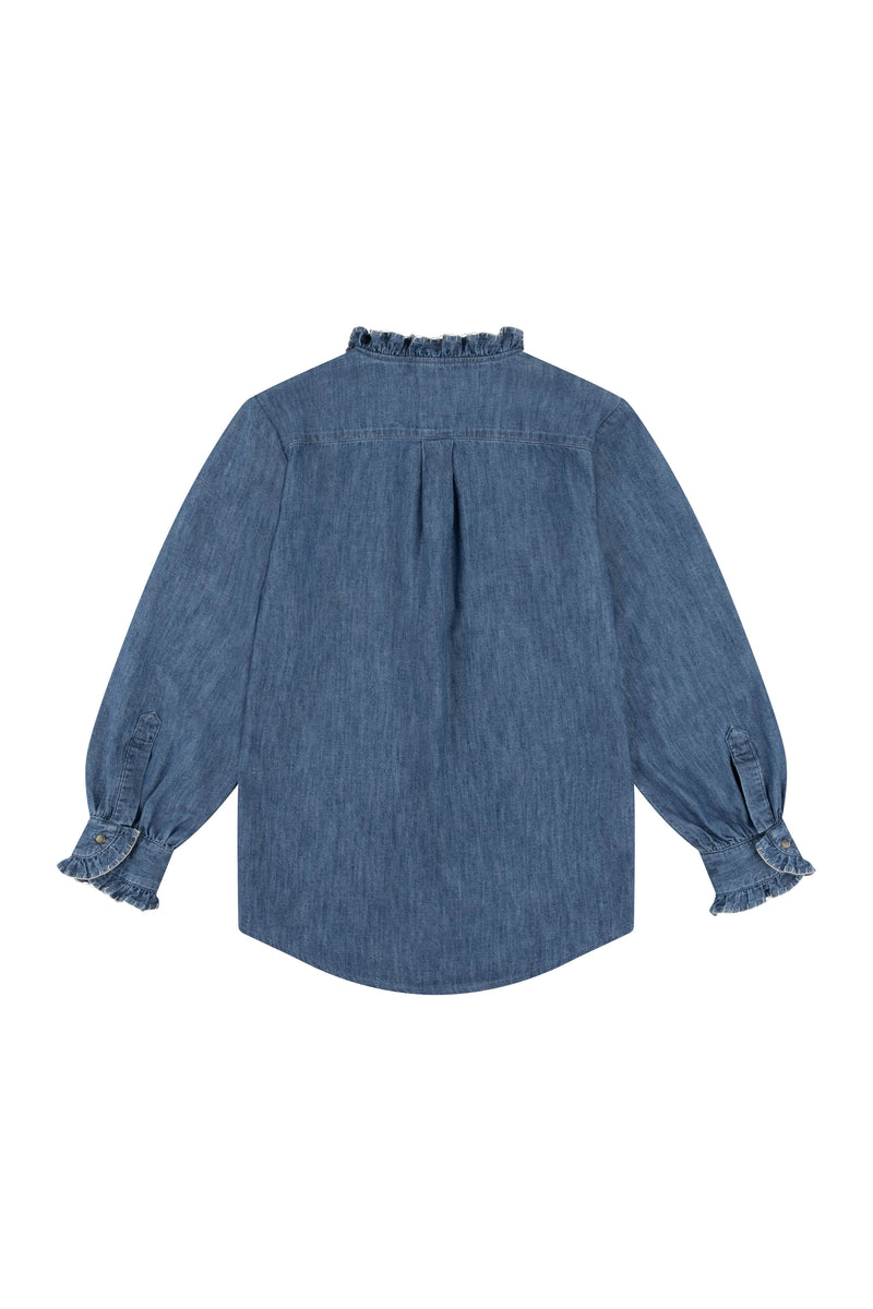 Lauren Blouse - Indigo Denim