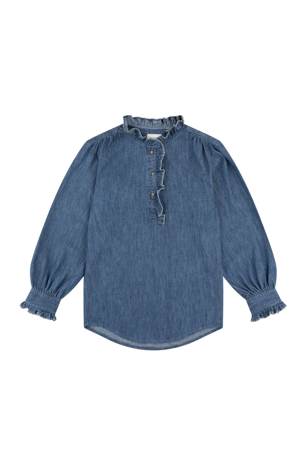 Lauren Blouse - Indigo Denim