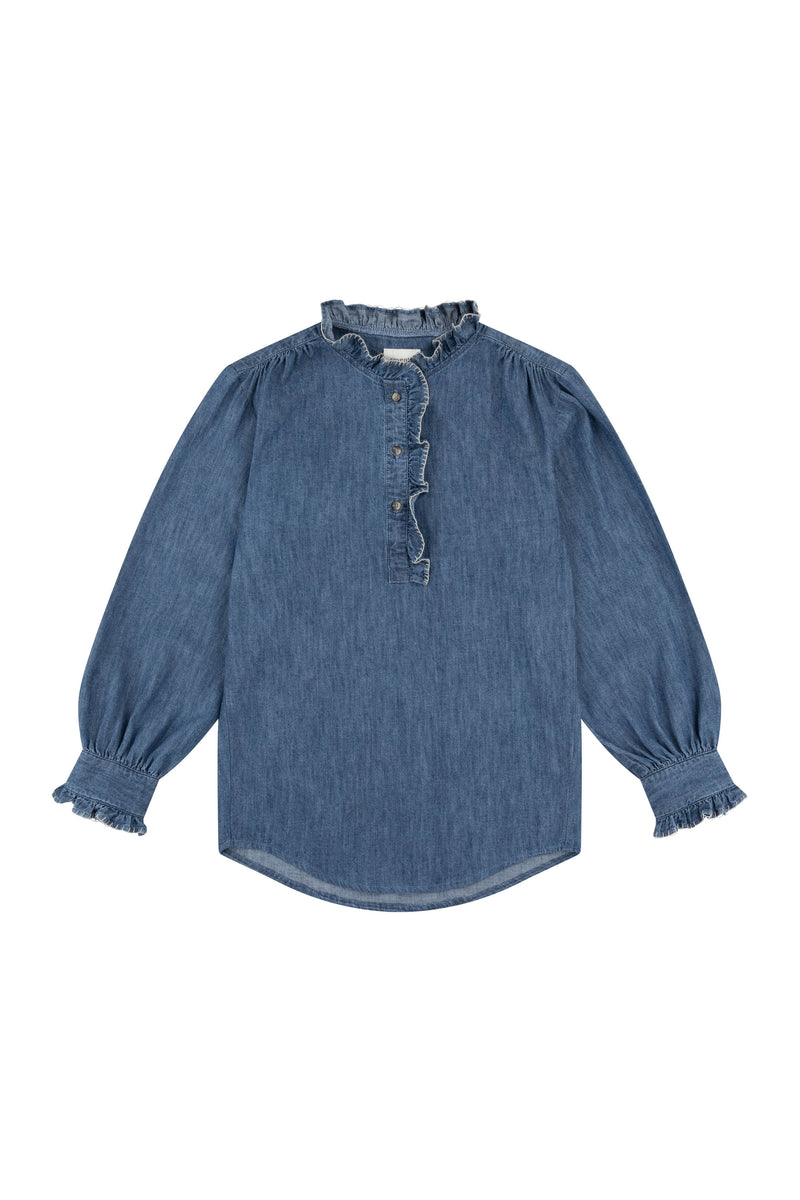 Lauren Blouse - Indigo Denim