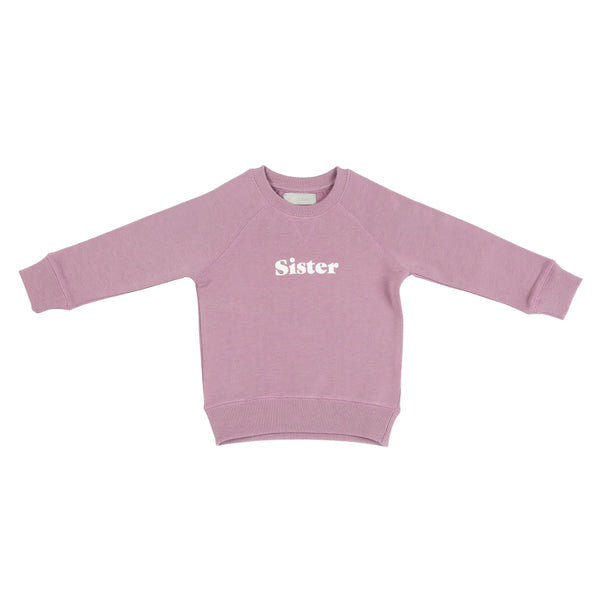 Violet 'Sister' Sweatshirt