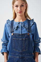 Phoebe Blouse - Washed Indigo
