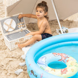 120cm Paddling Pool Set - Seaside