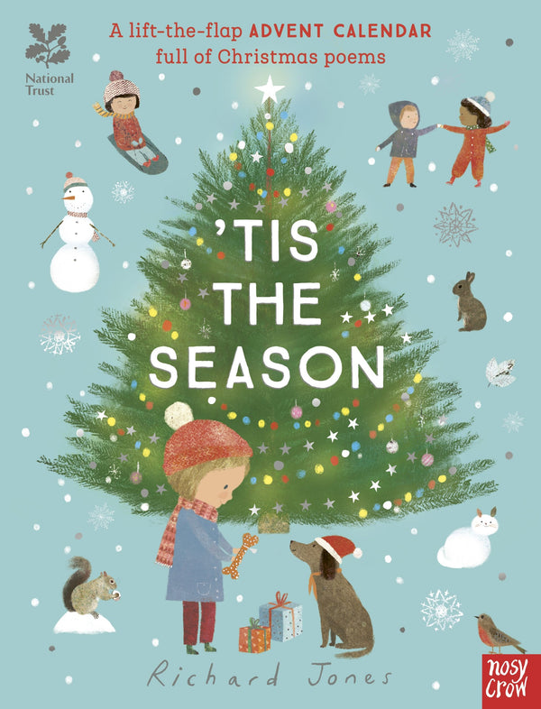 National Trust : 'Tis the Season - A Lift-the-Flap Advent Calendar Book of Christmas Poems