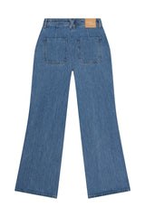 Mabel Patched Pocket Jeans - Vintage Americana