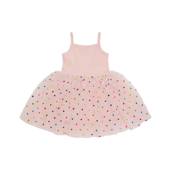 Pink Spot Tutu Dress