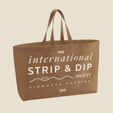 Strip & Dip Oversized Canvas Bag