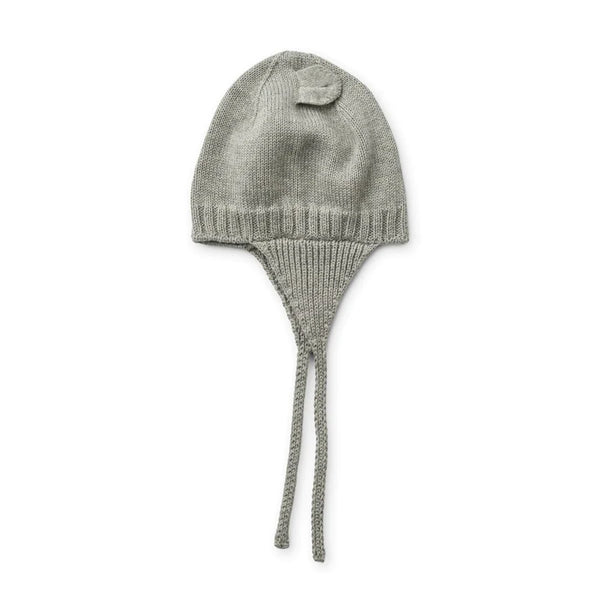 Baby Bonnet with Ears - Grey