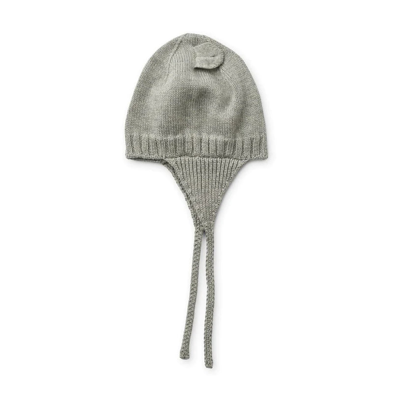 Baby Bonnet with Ears - Grey