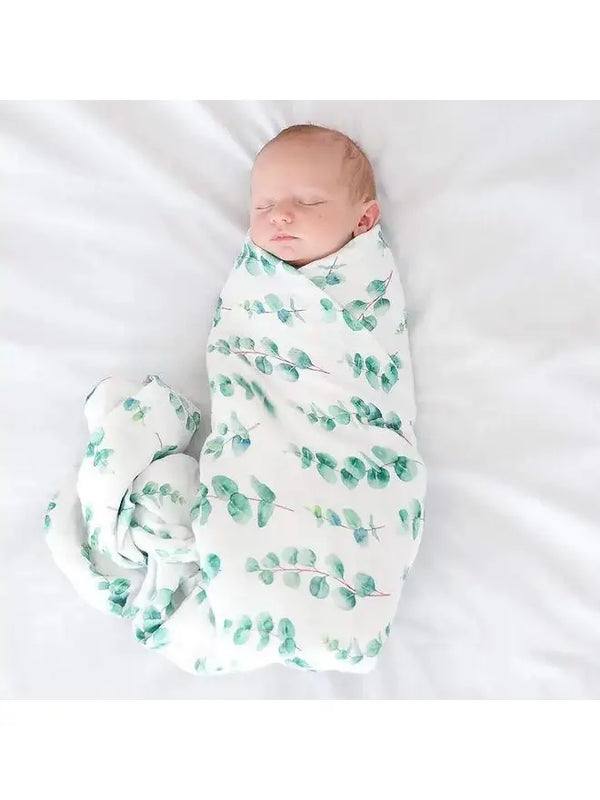 Eucalyptus Muslin Swaddle Blanket