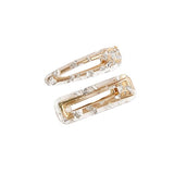Twin Resin Hair Clip Set
