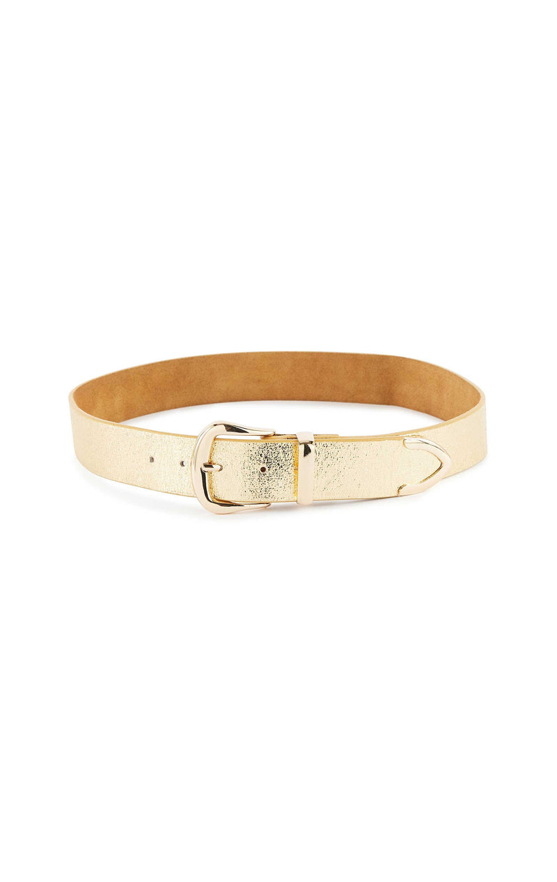 Gold Metallic Belt