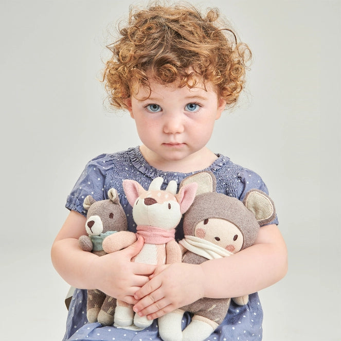 Fred Bear Knitted Soft Toy