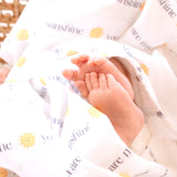 You Are My Sunshine Muslin Swaddle Blanket