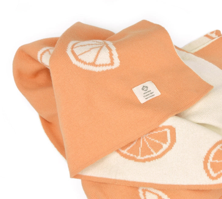 Oranges Baby Blanket