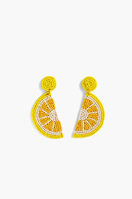 Lucky Lemon Handmade Earrings