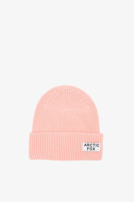 Recycled Bottle Beanie Hat - Pastel Pink