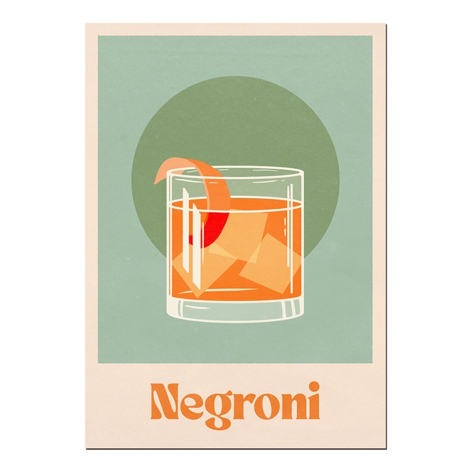 Negroni A4 Print