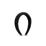 Beaded Headband in Black