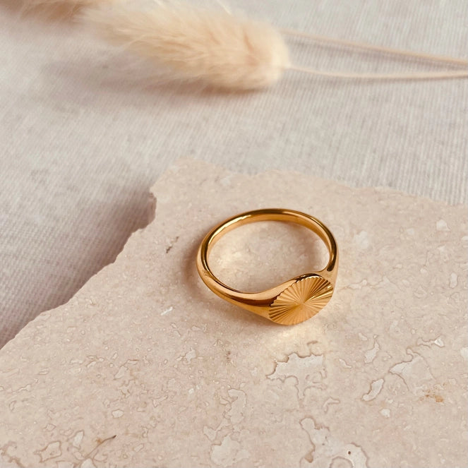 Gold Sunrise Ring
