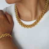 Chunky Chain Necklace - 18K Gold Plated