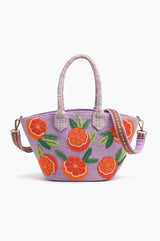 Florida Lavender & Oranges Handmade Bag