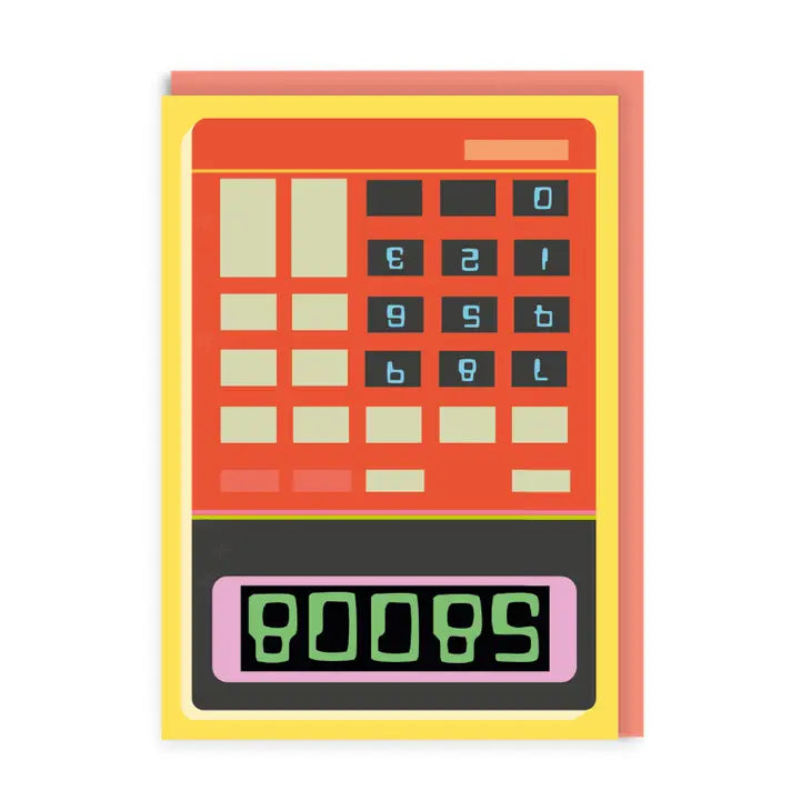 Boobs Calculator Card