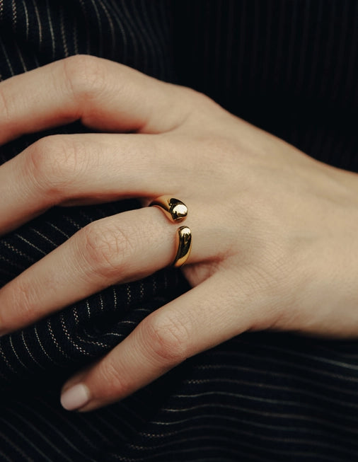 Open Dome Ring - Gold