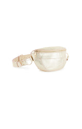 Gold - Metallic Banana Bag