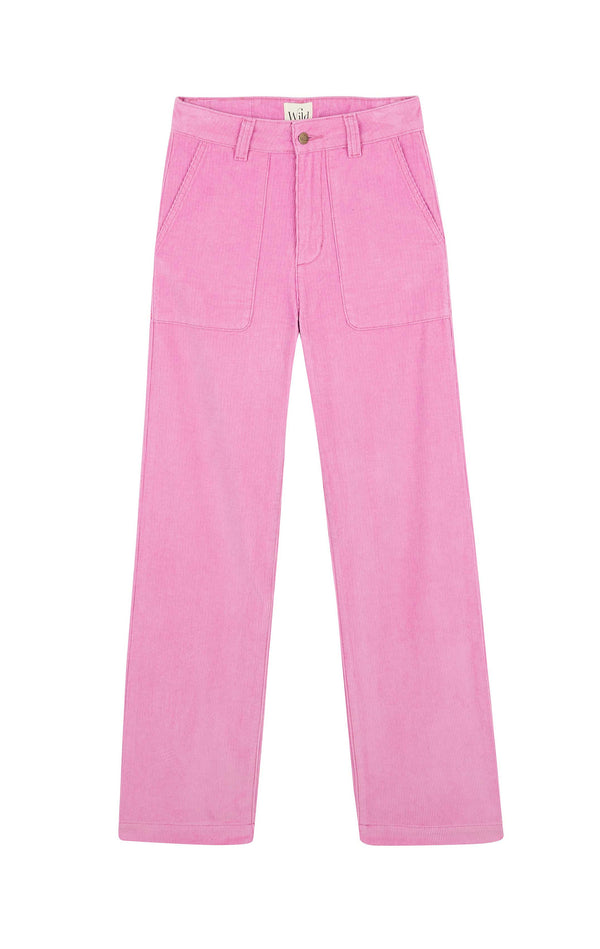 Pink Corduroy Trousers