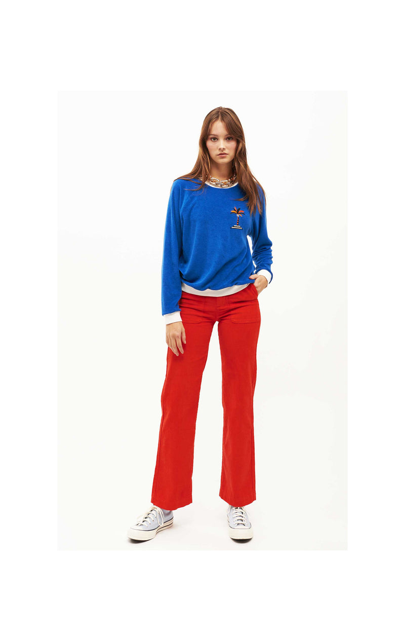 Red Corduroy Trousers
