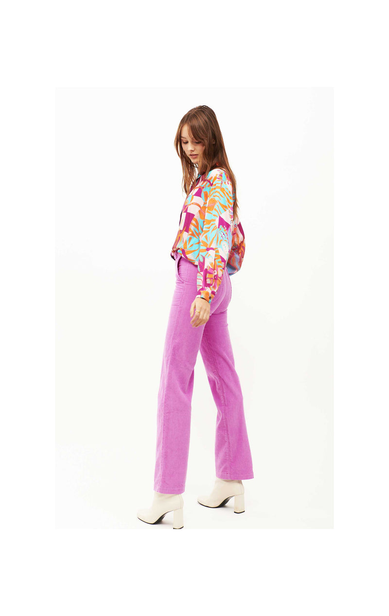 Pink Corduroy Trousers