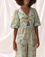 The Aida Sadie Floral Jumpsuit