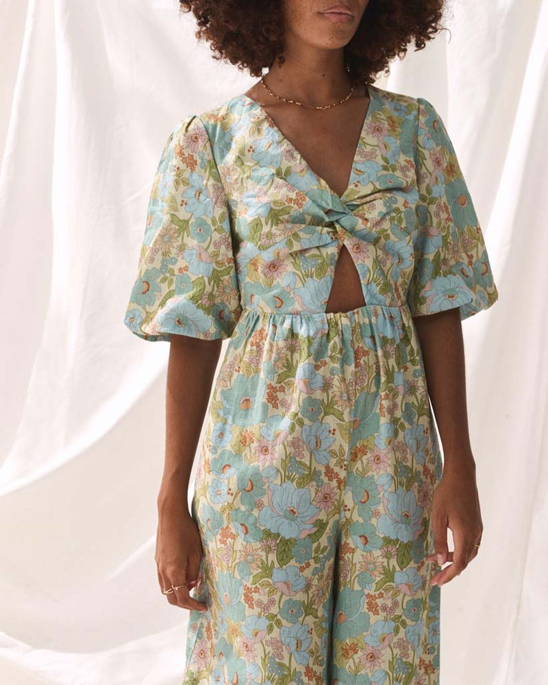 The Aida Sadie Floral Jumpsuit