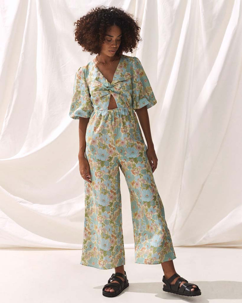The Aida Sadie Floral Jumpsuit