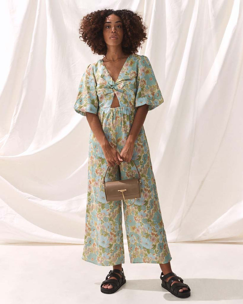 The Aida Sadie Floral Jumpsuit