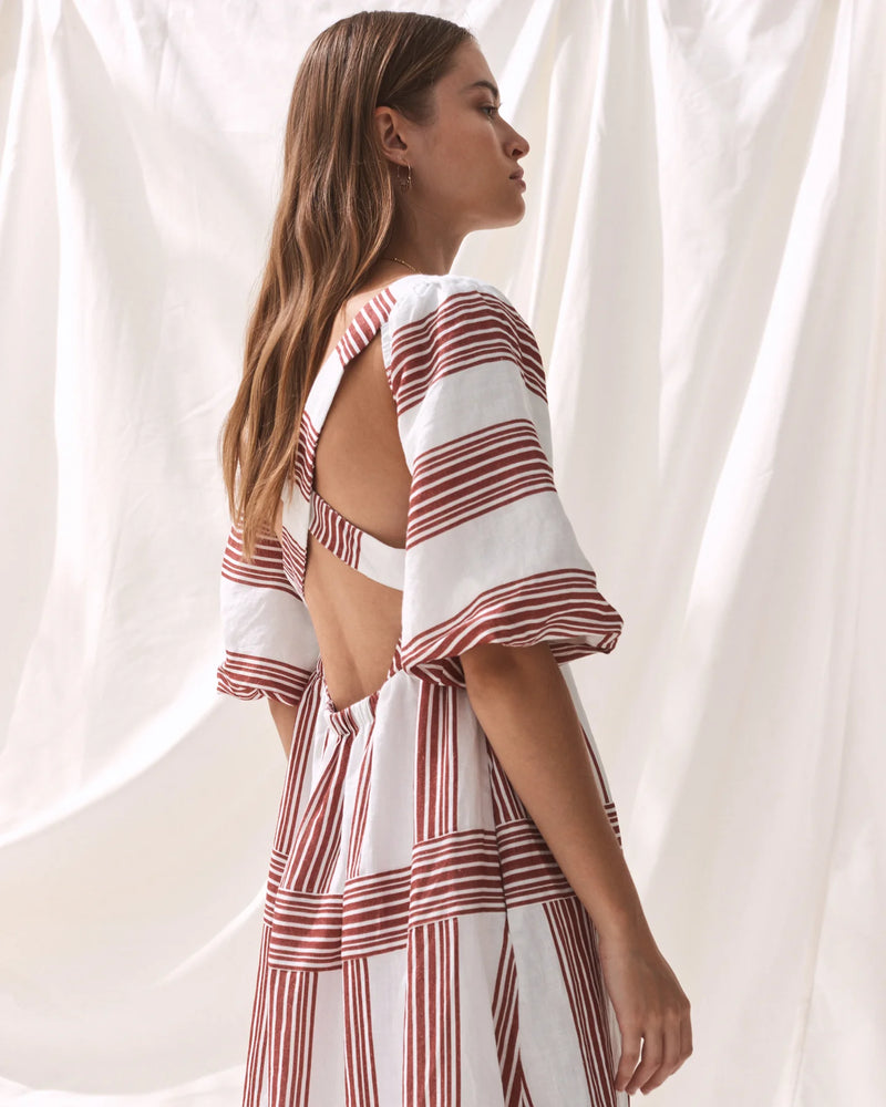 The Amalia Stripe Dress