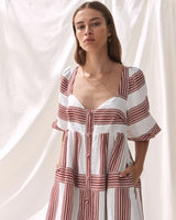 The Amalia Stripe Dress