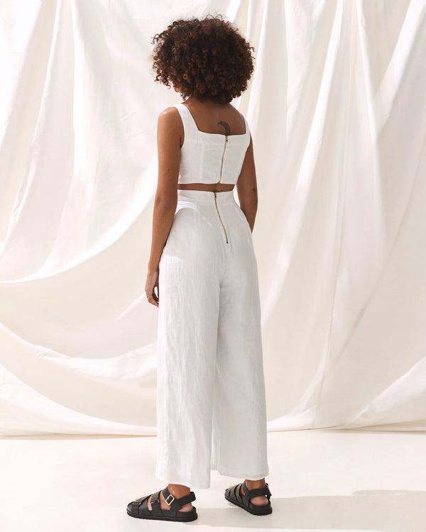 The Antea Jumpsuit - White