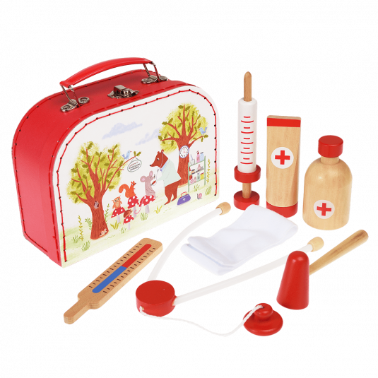 Woodland Friends Wooden Doctors Kit