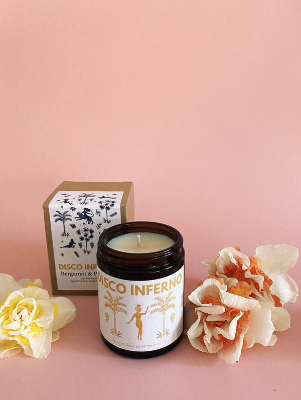 Disco Inferno - Midi Size Boxed Soy Wax Candle