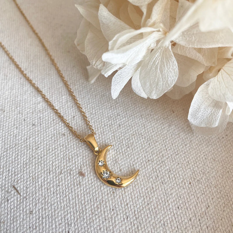 Crescent Moon Necklace