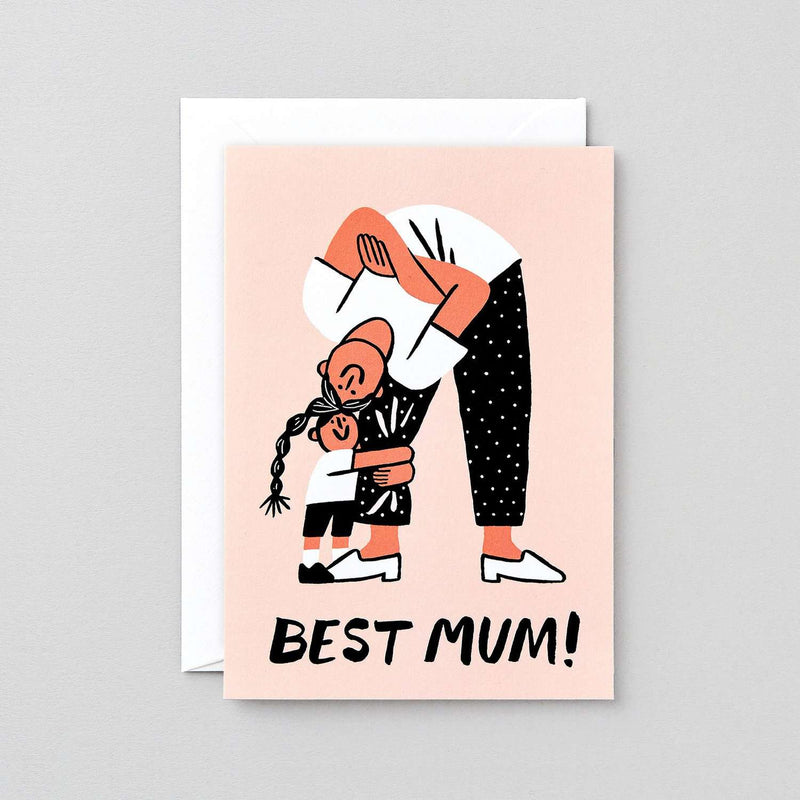 Best Mum Card - Crane and Kind